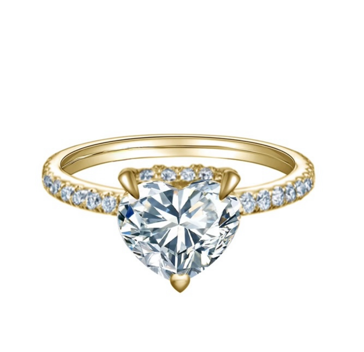 The “Bellissima” 1.26CT 14k gold