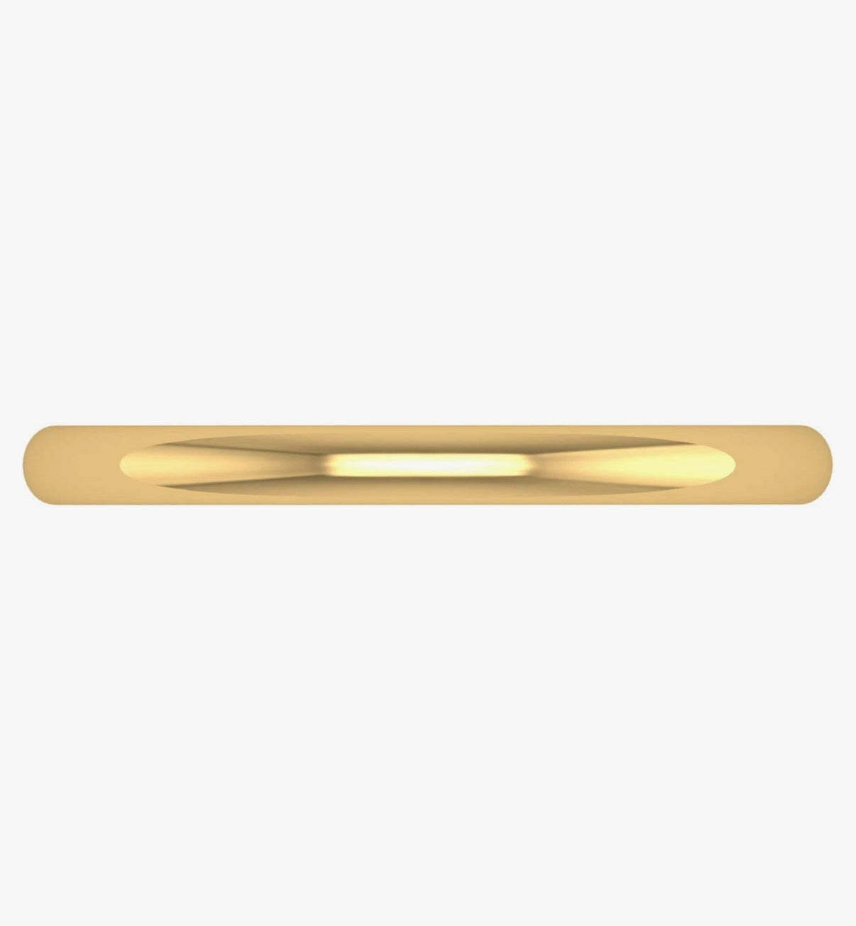 Vaows 14k Gold Classic Wedding Ring