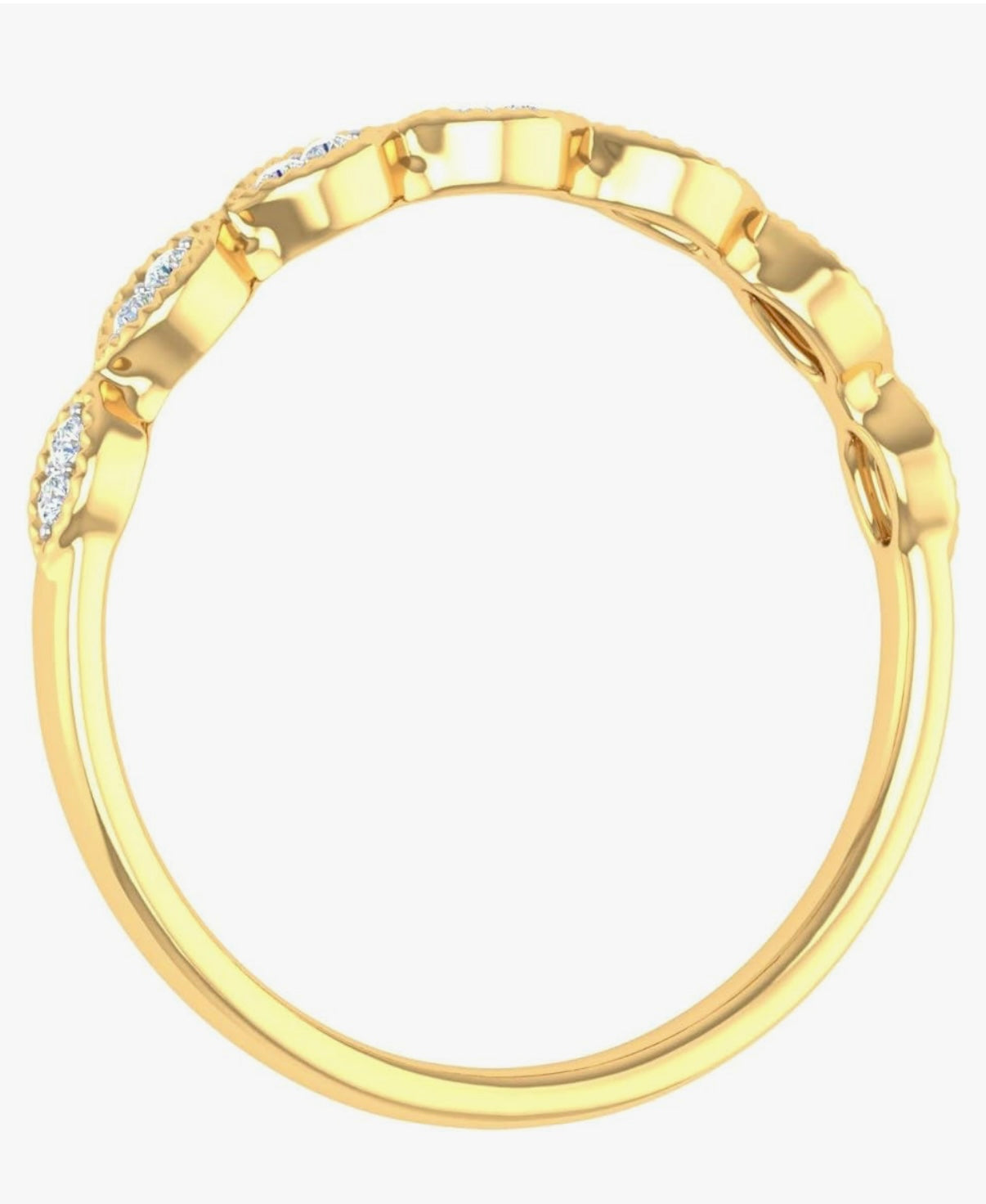 The “Magra” 0.04CT 10k gold ring