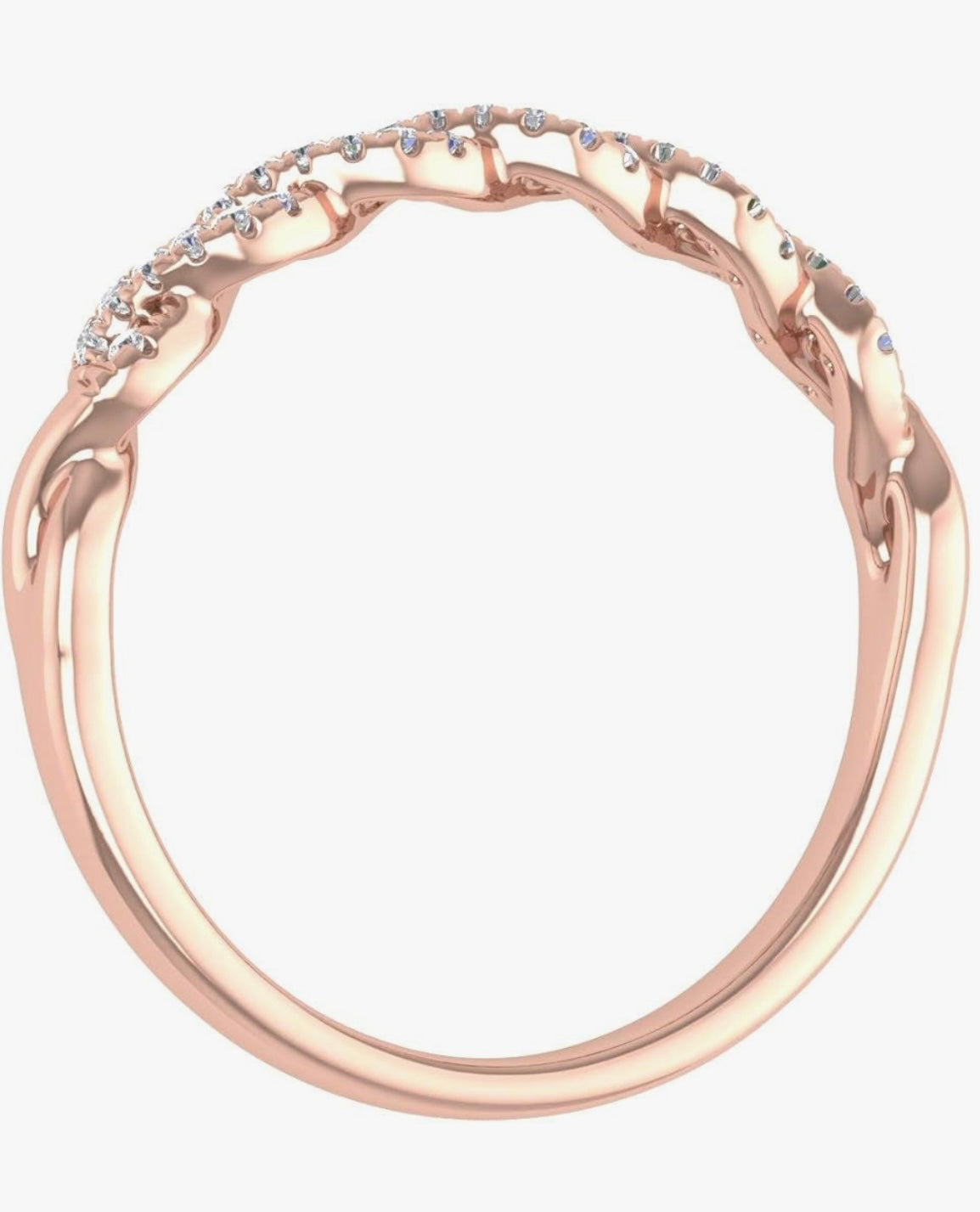 The “Avvolgere” 0.10CT 10k