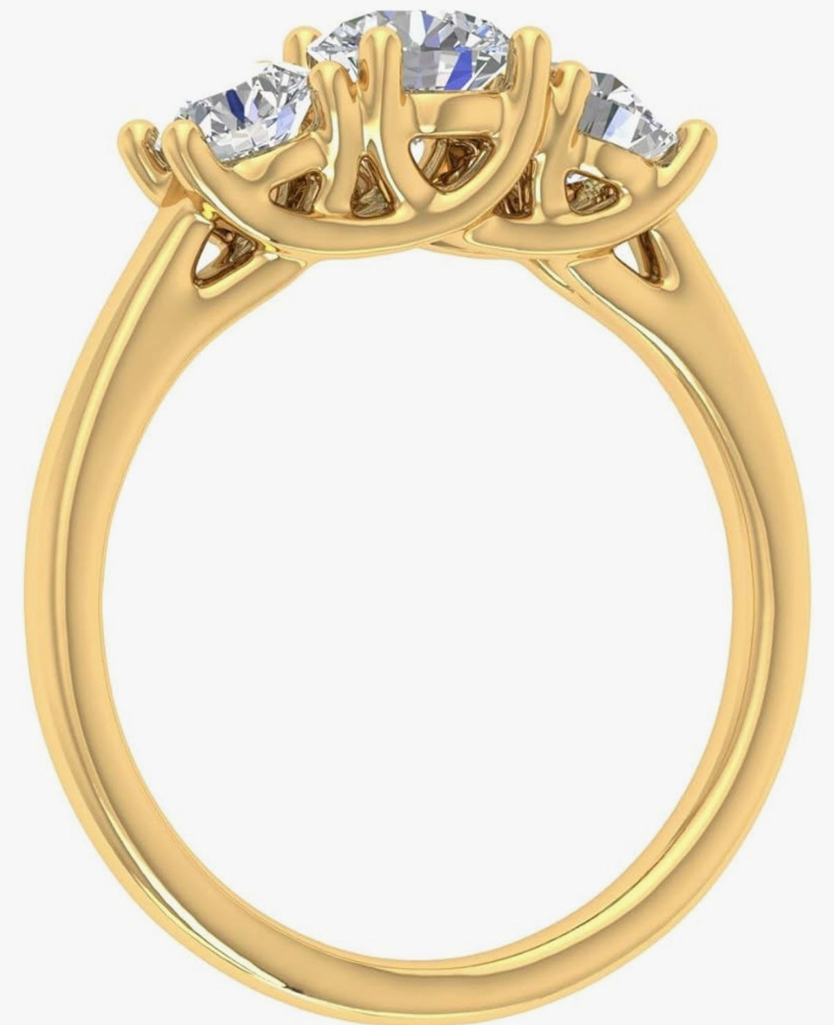 The “Triplicarsi” Yellow 1.0CT 14k diamond