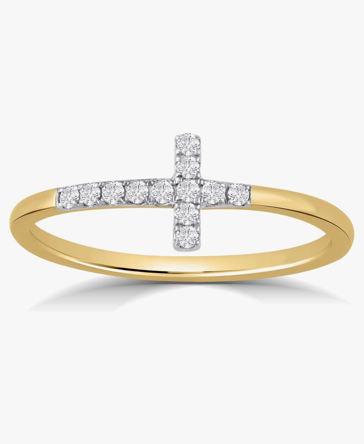 The “Salvatrice” 0.12CT 10k