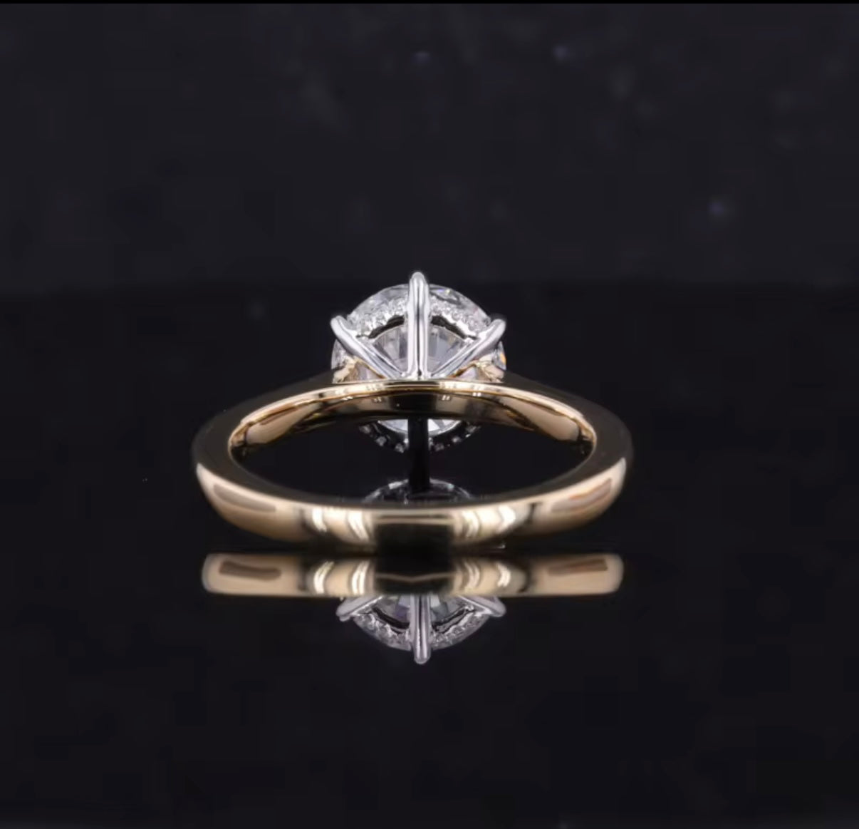 The “Cuore Mio” 2.0CT 14k gold diamond ring
