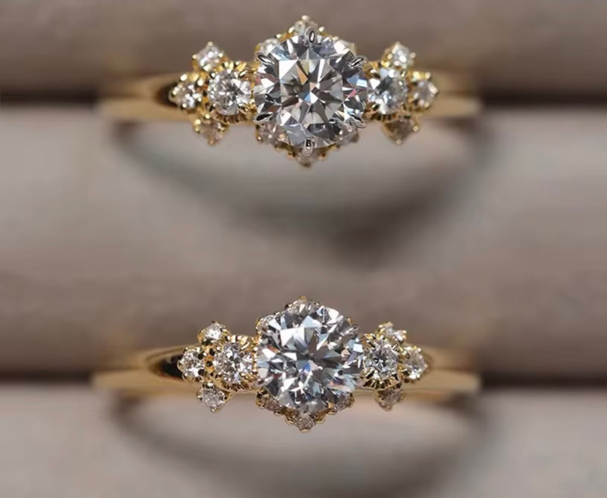 The “Affetto” 0.7CT 18k