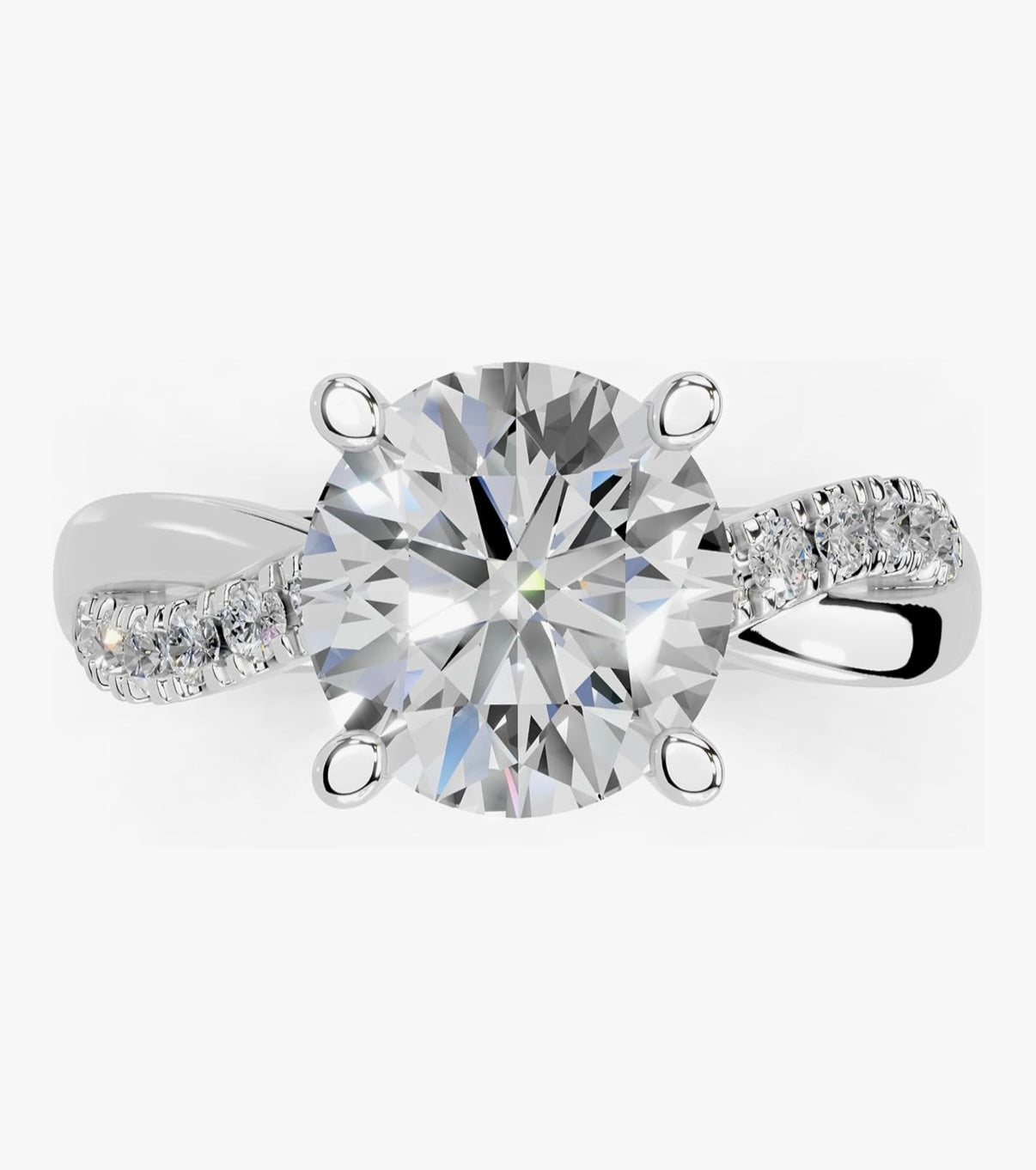 The “Gigantesca” 3.0CT 14k diamond ring