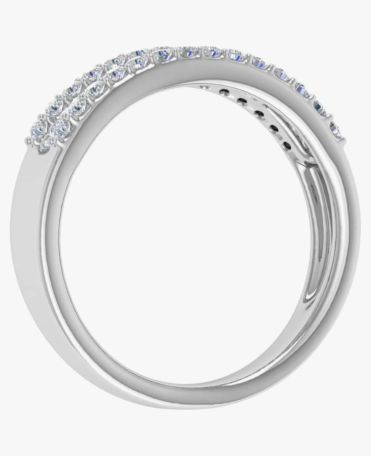 Squisito Diamond Baguette Ring Vaows Galleria 10k Gold