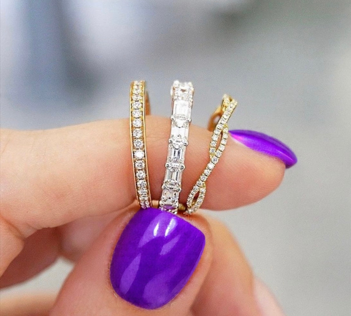 Stackable Petite Rings