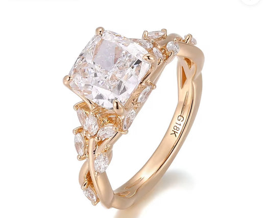 The “Li Quadrato” 2.0CT 18k
