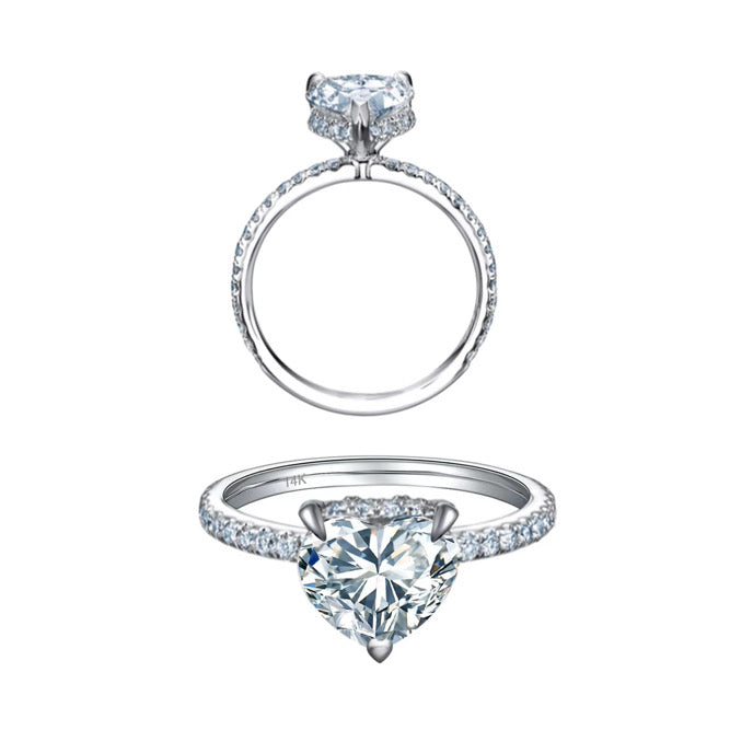The “Bellissima” 1.26CT 14k gold